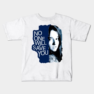 No One Will Save You horror sci-fi movie 2023 graphic design Kids T-Shirt